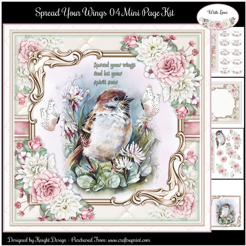 Spread Your Wings 04 Mini Page Kit 