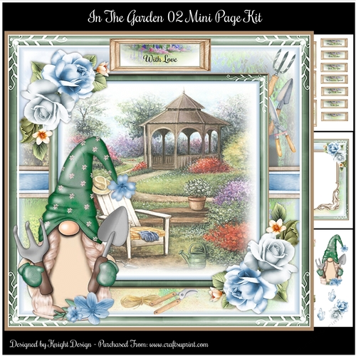In The Garden 02 Mini Page Kit 