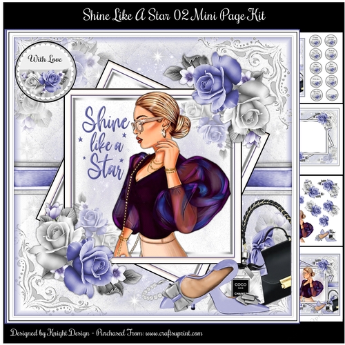 Shine Like A Star 02 Mini Page Kit 