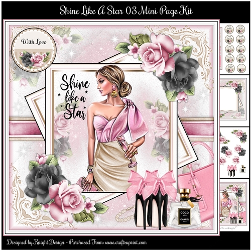 Shine Like A Star 03 Mini Page Kit