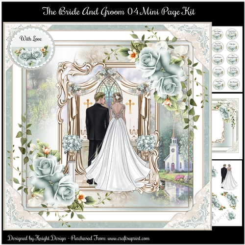 The Bride And Groom 04 Mini Page Kit 