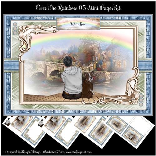 Over The Rainbow 05 Mini Page Kit