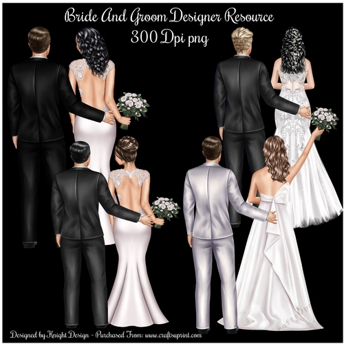4 Bride And Groom Designer Resource