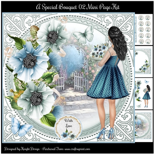 A Special Bouquet 02 Mini Page Kit