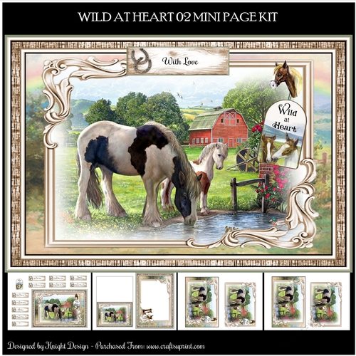 Wild At Heart 02 Mini Page Kit 