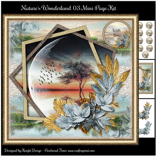 Natures Wonderland 03 Mini Page Kit