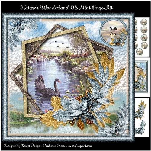 Natures Wonderland 08 Mini Page Kit