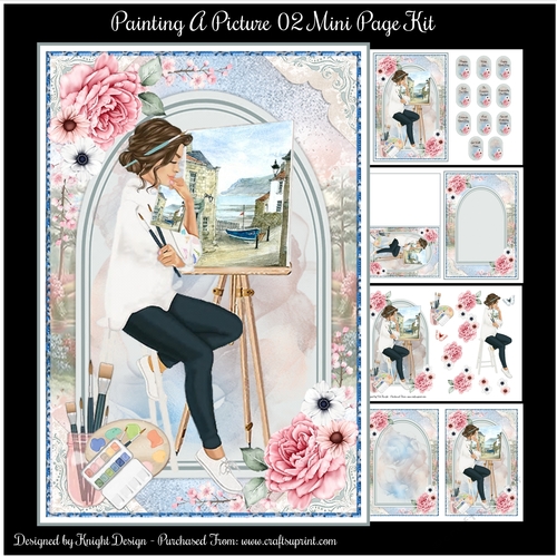 Painting A Picture 02 Mini Page Kit