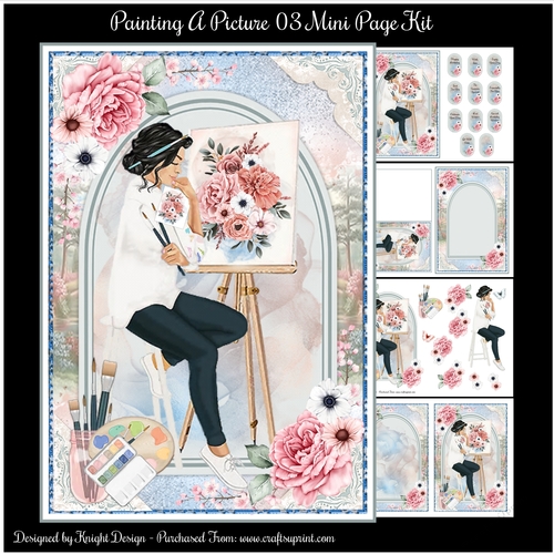 Painting A Picture 03 Mini Page Kit 