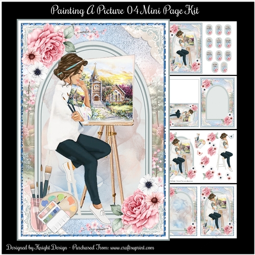 Painting A Picture 04 Mini Page Kit 