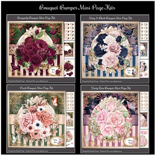 Bouquet Bumper Mini Page Kits