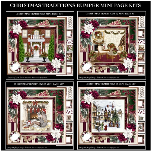 Christmas Traditions Bumper Mini Page Kit