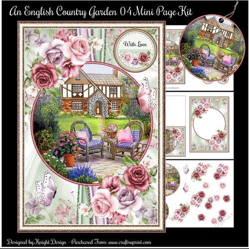 An English Country Garden 04 Mini Page Kit