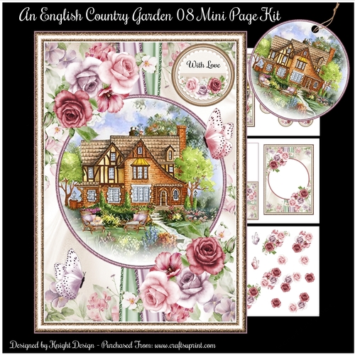 An English Country Garden 08 Mini Page Kit