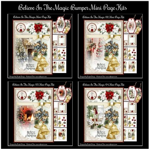 Believe In The Magic Bumper Mini Page Kits