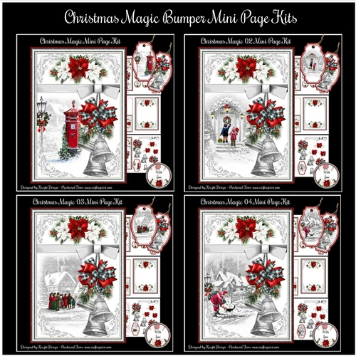 Christmas Magic Bumper Mini Page Kits