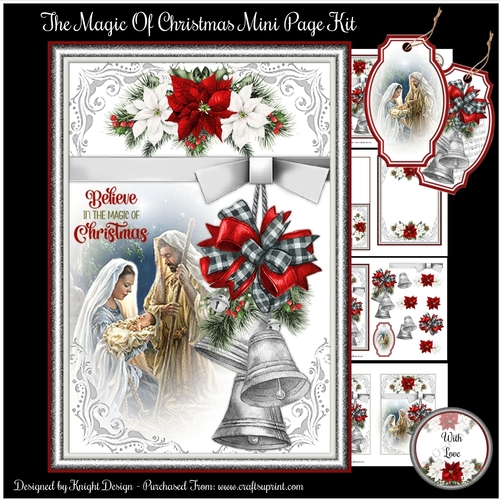 The Magic Of Christmas Mini Page Kit