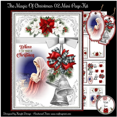 The Magic Of Christmas 02 Mini Page Kit