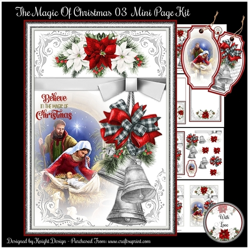 The Magic Of Christmas 03 Mini Page Kit