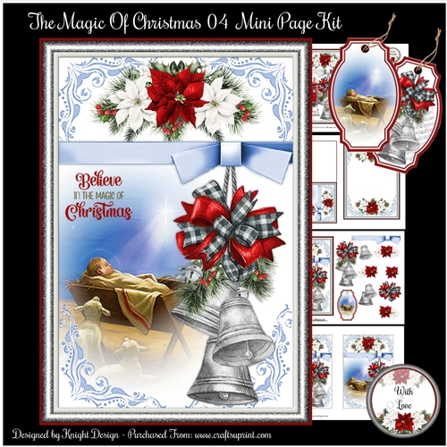 The Magic Of Christmas 04 Mini Page Kit