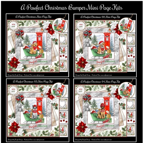 A Pawfect Christmas Bumper Mini Page Kits