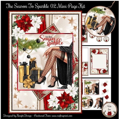 The Season To Sparkle 02 Mini Page Kit