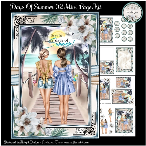 Days Of Summer 02 Mini Page Kit