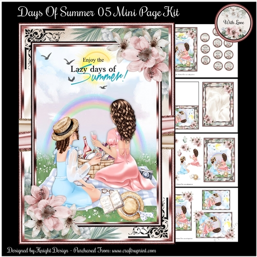 Days Of Summer 05 Mini Page Kit