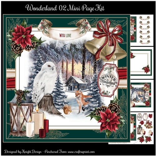 Wonderland 02 Mini Page Kit