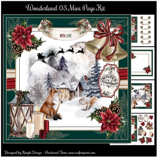 Wonderland 03 Mini Page Kit
