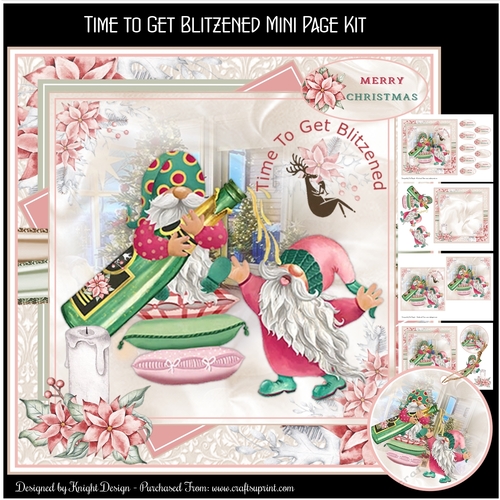 Time to Get Blitzened Mini Page Kit