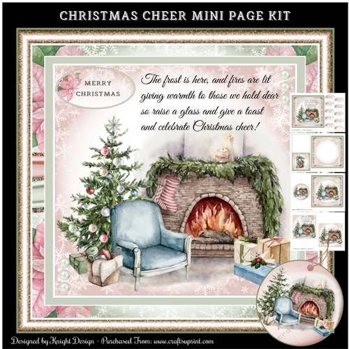 Christmas Cheer Mini Page Kit