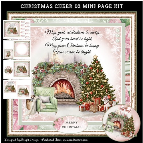 Christmas Cheer 03 Mini Page Kit