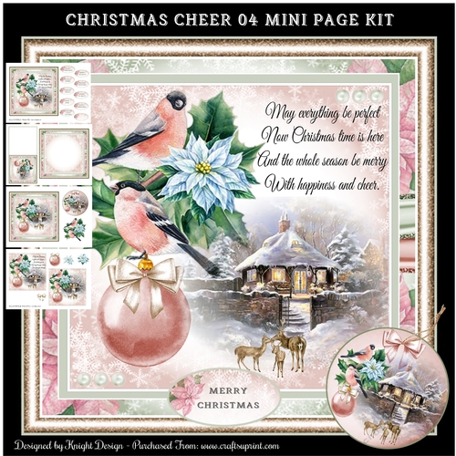 Christmas Cheer 04 Mini Page Kit