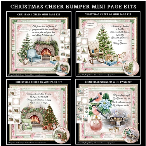 Christmas Cheer Bumper Mini Page Kits