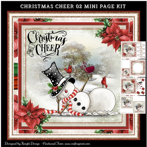 Christmas Cheer 02 Mini Page Kit