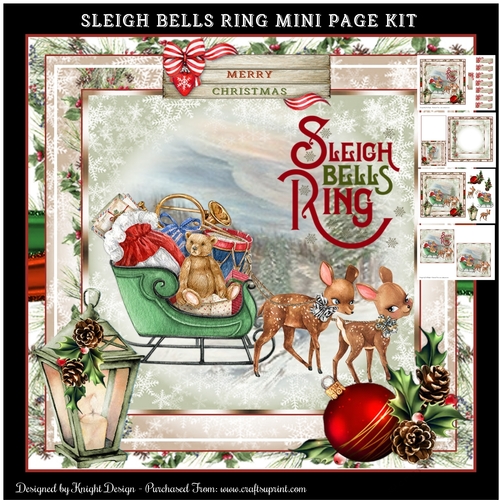 Sleigh Bells Ring Mini Page Kit