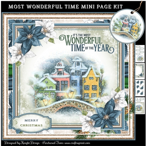 Most Wonderful Time Mini Page Kit