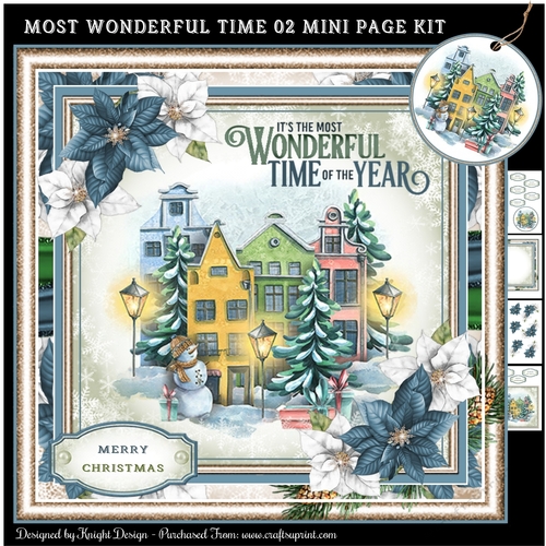 Most Wonderful Time Mini Page Kit