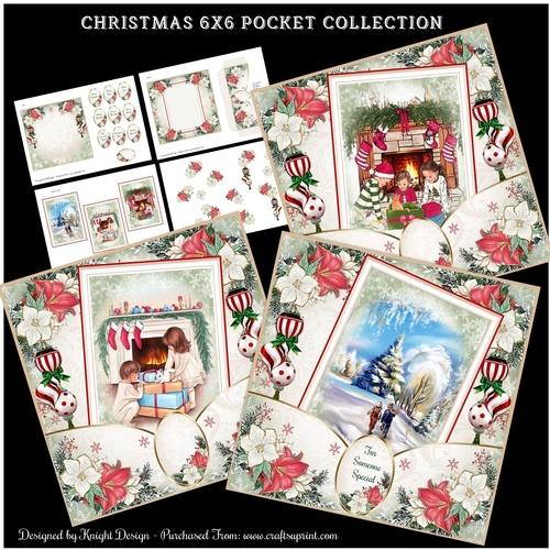 Christmas 6x6 Pocket Collection
