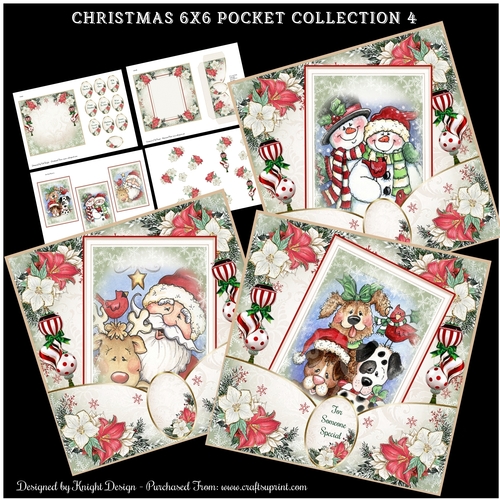 Christmas 6x6 Pocket Collection 4