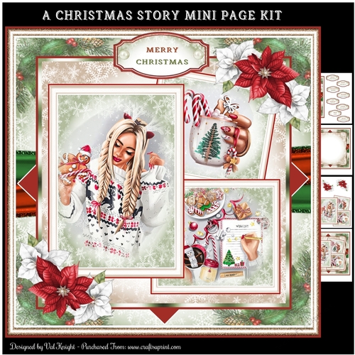 A Christmas Story Mini Page Kit