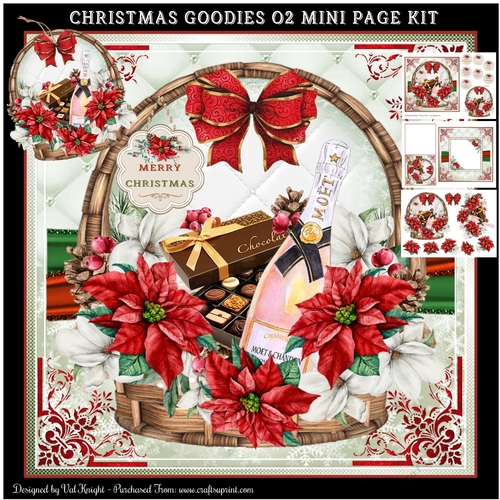 Christmas Goodies 02 Mini Page Kit