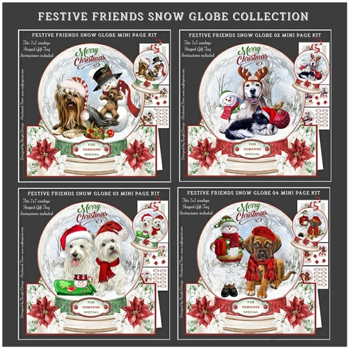 Festive Friends Snow Globe Collection