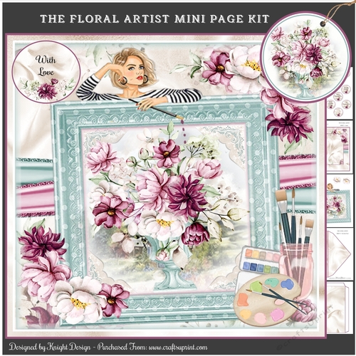 The Floral Artist Mini Page Kit