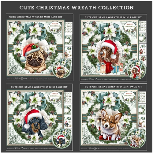 Cute Christmas Wreath Collection