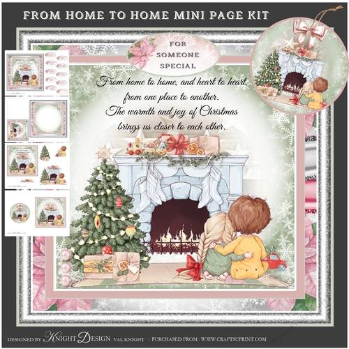 From Home To Home Mini Page Kit
