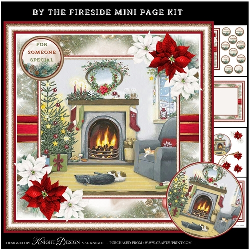 By The Fireside Mini Page Kit