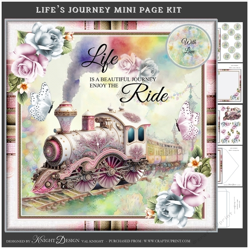 Lifes Journey Mini Page Kit