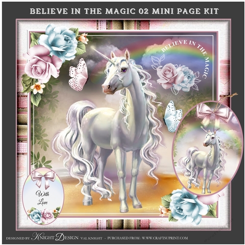 Believe In The Magic 02 Mini Page Kit